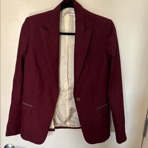 Golden Goose Ivory Satin-Lined Jacket Interior